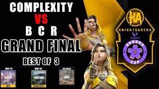 Complexity GX3 vs BCR - Grand Final - SakuraCup 2022 - Knights Arena