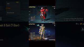 BEST X-SUIT IN BGMI/PUBG? 😱 Pharaoh vs Blood Raven FULL COMPARISON!🔥💀