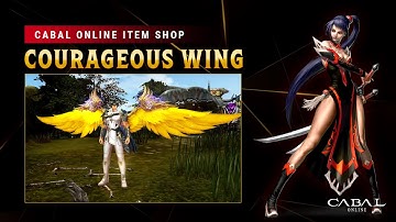 👑 CABAL ONLINE SHOP: Courageous Wing Showcase