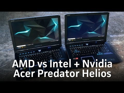 Acer Predator Helios 500: Intel and Nvidia vs. AMD