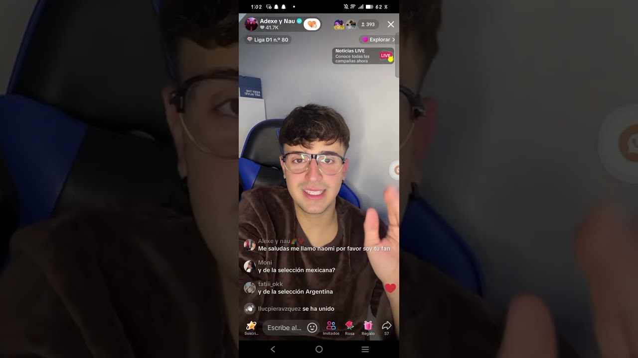 Directo de Adexe en tiktok 21/03/2025