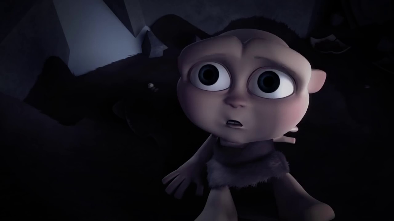 Короткометражный мультик про пещерных людей 'Гэс' - YouTube