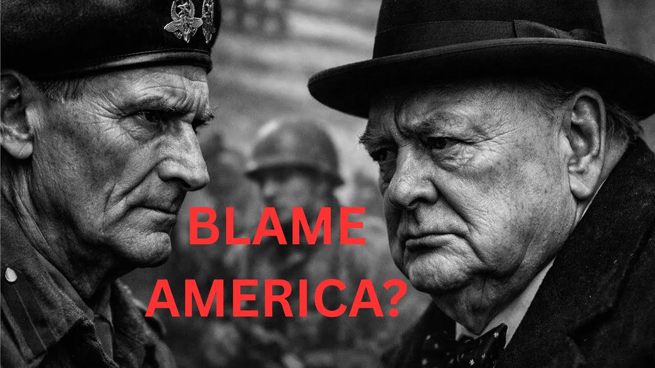 What Churchill Said When Montgomery Blamed America