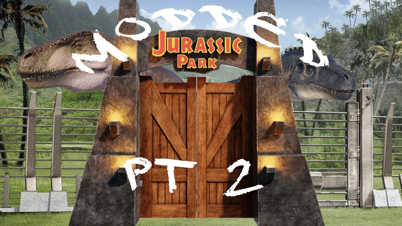 DREAM Jurassic World Evolution 2 Modded Park Takes Shape? | Part 2 ...