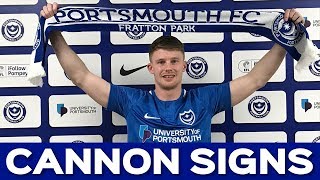 Andy Cannon signs for Pompey on two-and-a-half-year deal