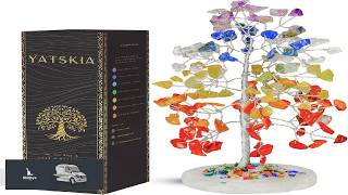YATSKIA 7 Chakra Tree of Life Crystal Tree Birthday Gifts