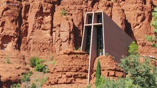 The Chapel of Holy Cross in Sedona targeted by vandal