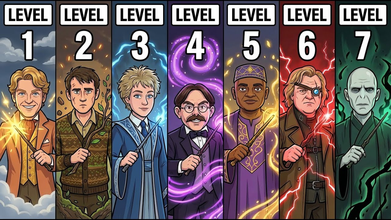 7 уровней ведьм и волшебников