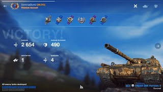 Obj 2684 Destroyer On World Of Tanks Blitz - War Machine -Dominusburnu