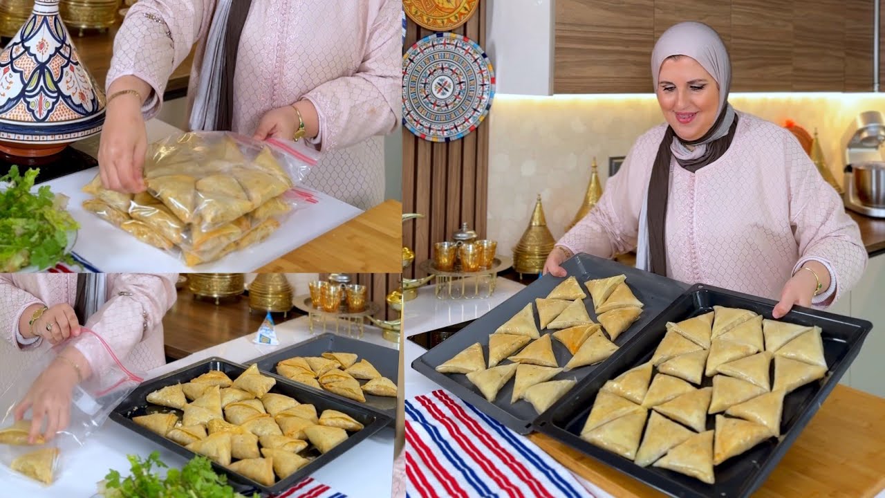 تحضيرات رمضان / بريوات مالحين بالدجاج من الذ وأروع مايكون ...