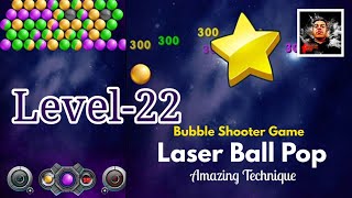 Level 22 | Bubble Shooter Game | Laser Ball Pop | Monowar's Gaming screenshot 4
