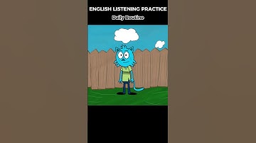A1 English Listening Practice | Daily Routine | Improve Your Listening Skills