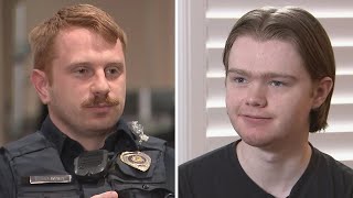 CMPD officer helps driver with autism during suspicious person call at bank | WSOC-TV