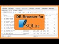 Create and Read SQLite Databases using DB Browser: How to Use DB Browser 2021