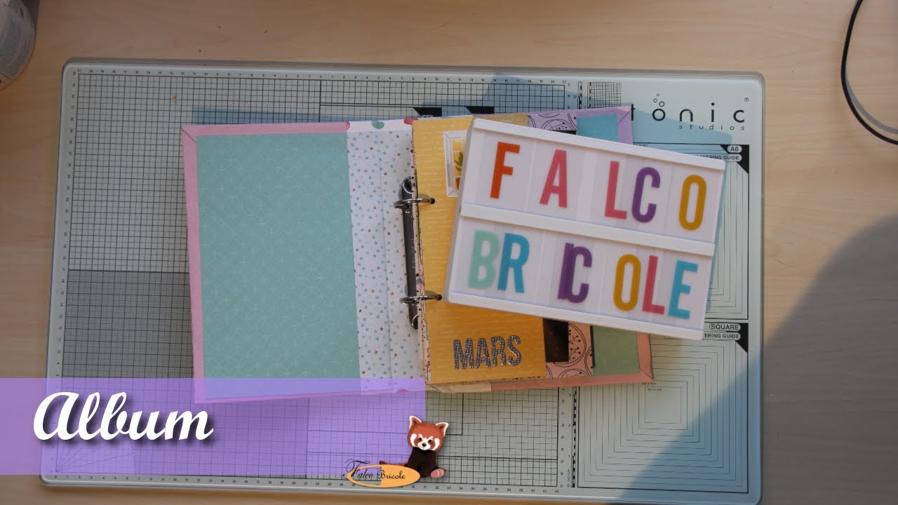 Album reliure anneaux de classeur