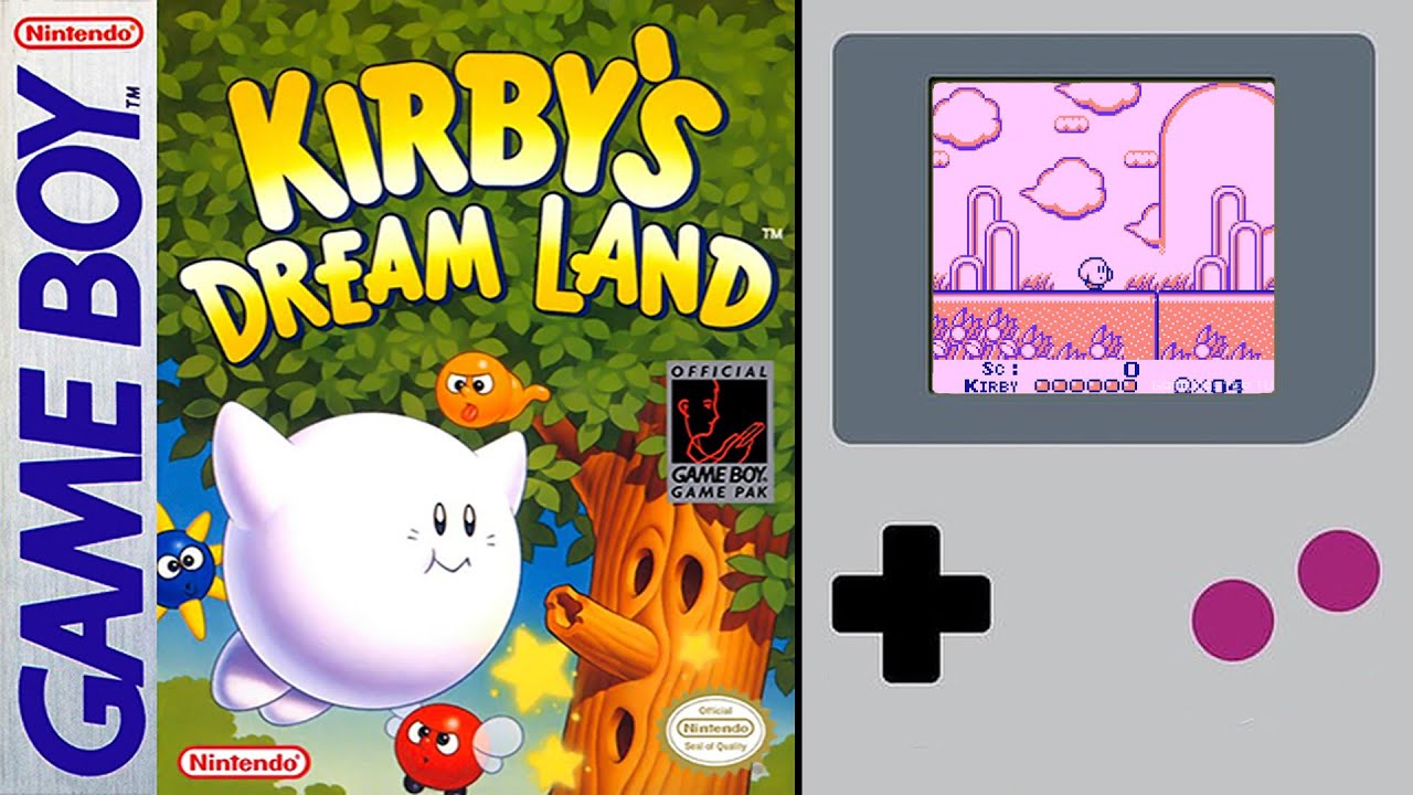 Kirby's Dream Land Full Game Walkthrough! - Kirby's Dream Land Part 1 