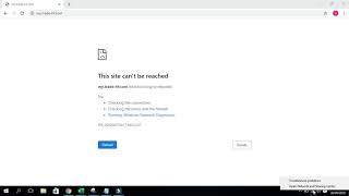 How to solve This site can’t be reached on Chrome screenshot 5