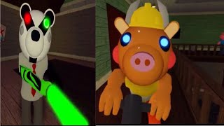 Billy And Badgy Jumpscares (Roblox Piggy New Character chapter 12 Jumpscares)
