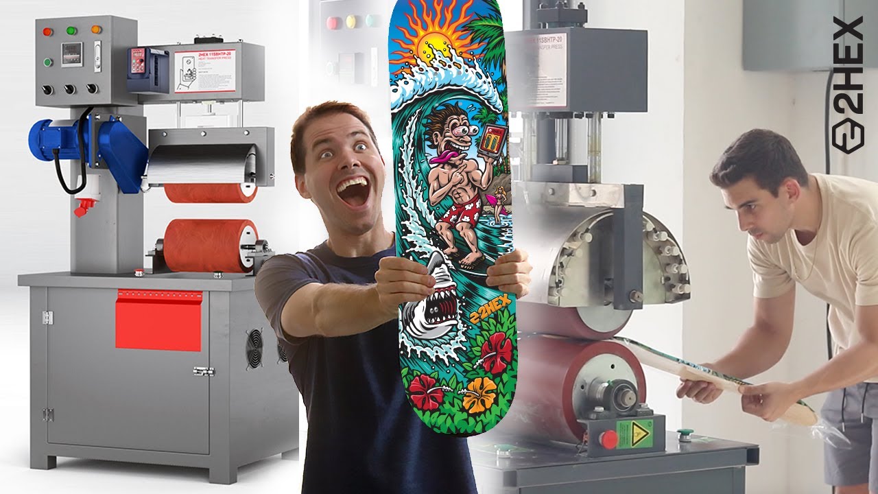 2HEX SKATEBOARD HEAT TRANSFER MACHINE CONFIGURATOR