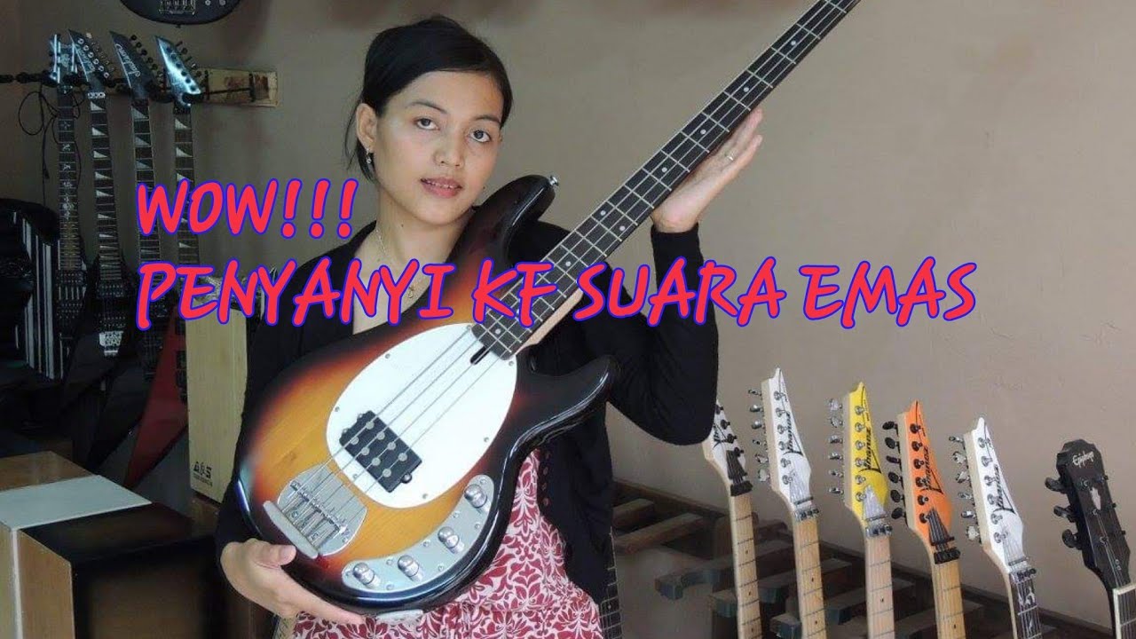 Penyanyi KF ini bersuara emas membawakan lagu karena su