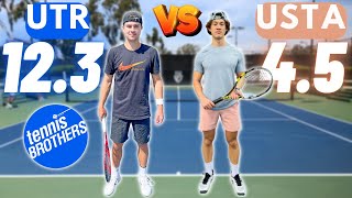 USTA 4.5 vs ATP #1900 @tennisbrothers by Winston Du 71,962 views 1 month ago 19 minutes