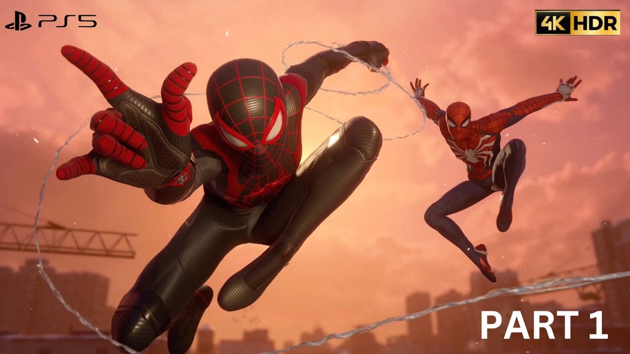SPIDER-MAN 2 PS5 Gameplay Walkthrough Part 1 No Commentary - YouTube