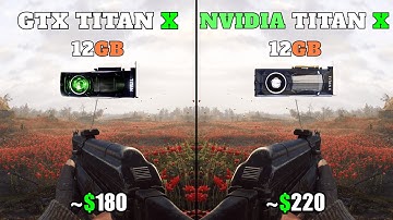 GTX Titan X vs Titan X Pascal | 10 Years of Benchmarks | Test in 30 Games