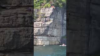 Deep Water Soloing at Summersville Lake WV