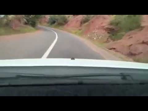 روعة وجمال المغرب طريق تحناوت مراكش جمال طبيعي