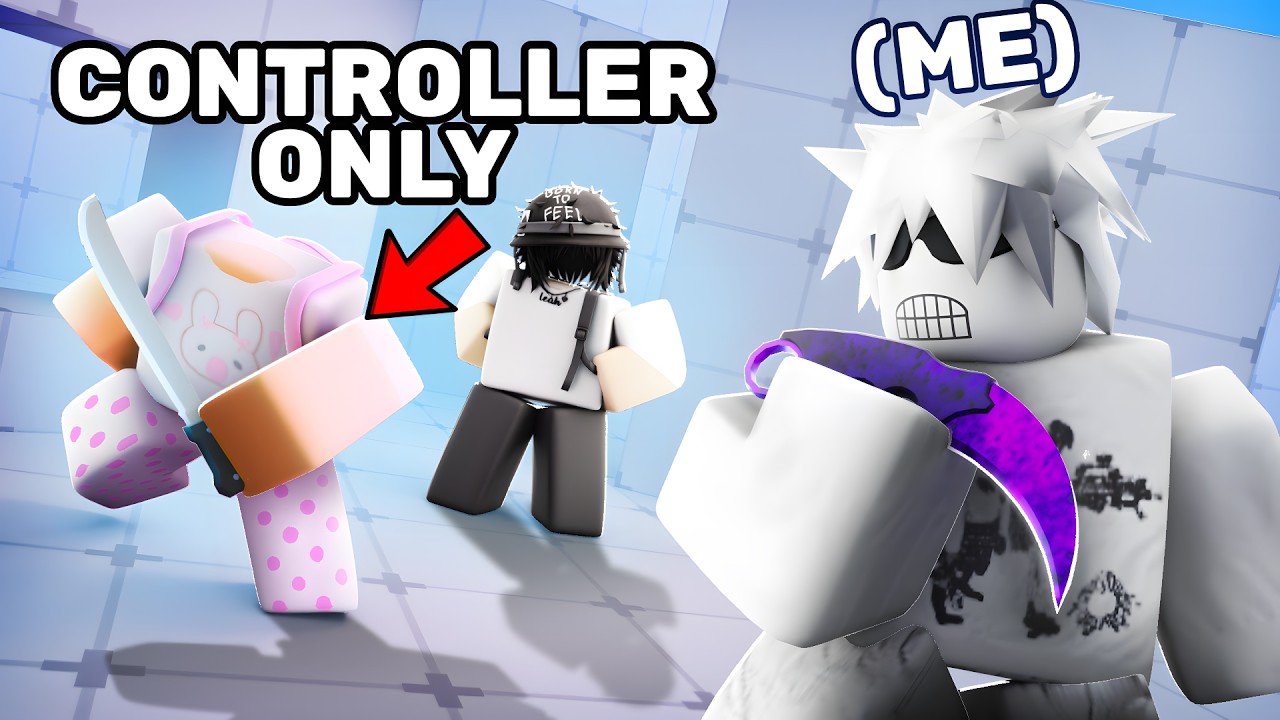 I Snuck Into A CONTROLLER ONLY Knife Clan!