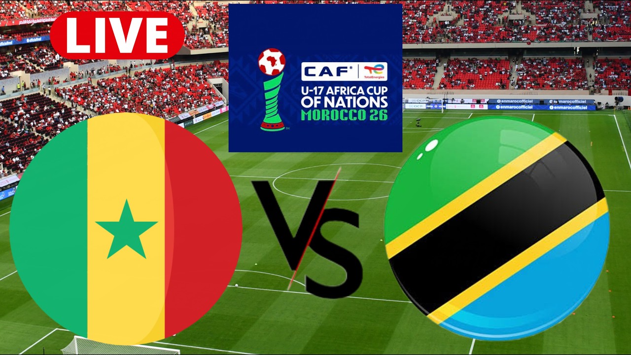 🚨LIVE :  TANZANIA  VS SENEGAL,  KIVUMBI LEO FAINALI YA AFCON UNDER 17