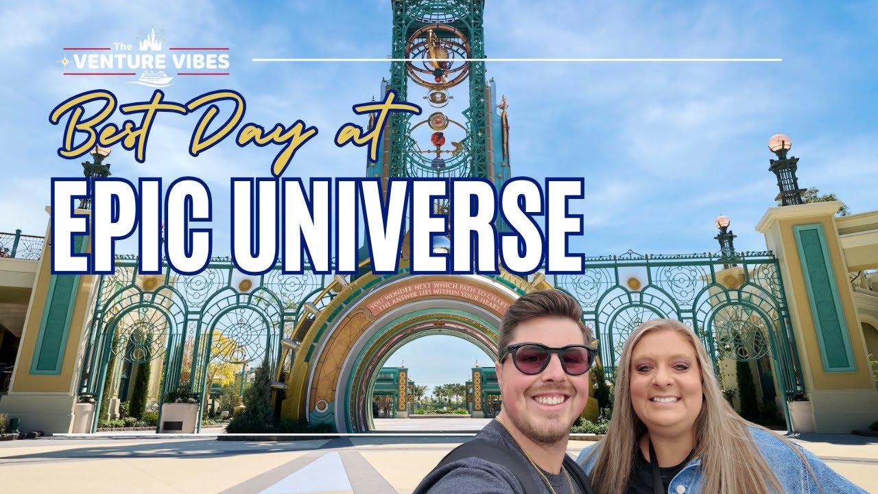 EPIC UNIVERSE: Our First Visit to the NEWEST Theme Park 🎉🌟🎢