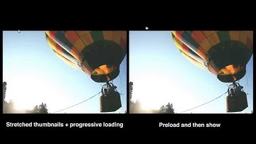 Image loading speed illusion in new PhotoSwipe