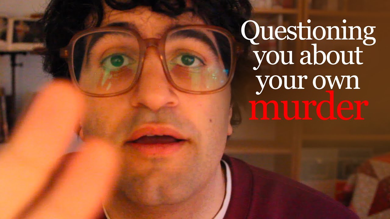 [ASMR] Paranormal Investigator Questions You (You're A Murder Victim) (British accent)
