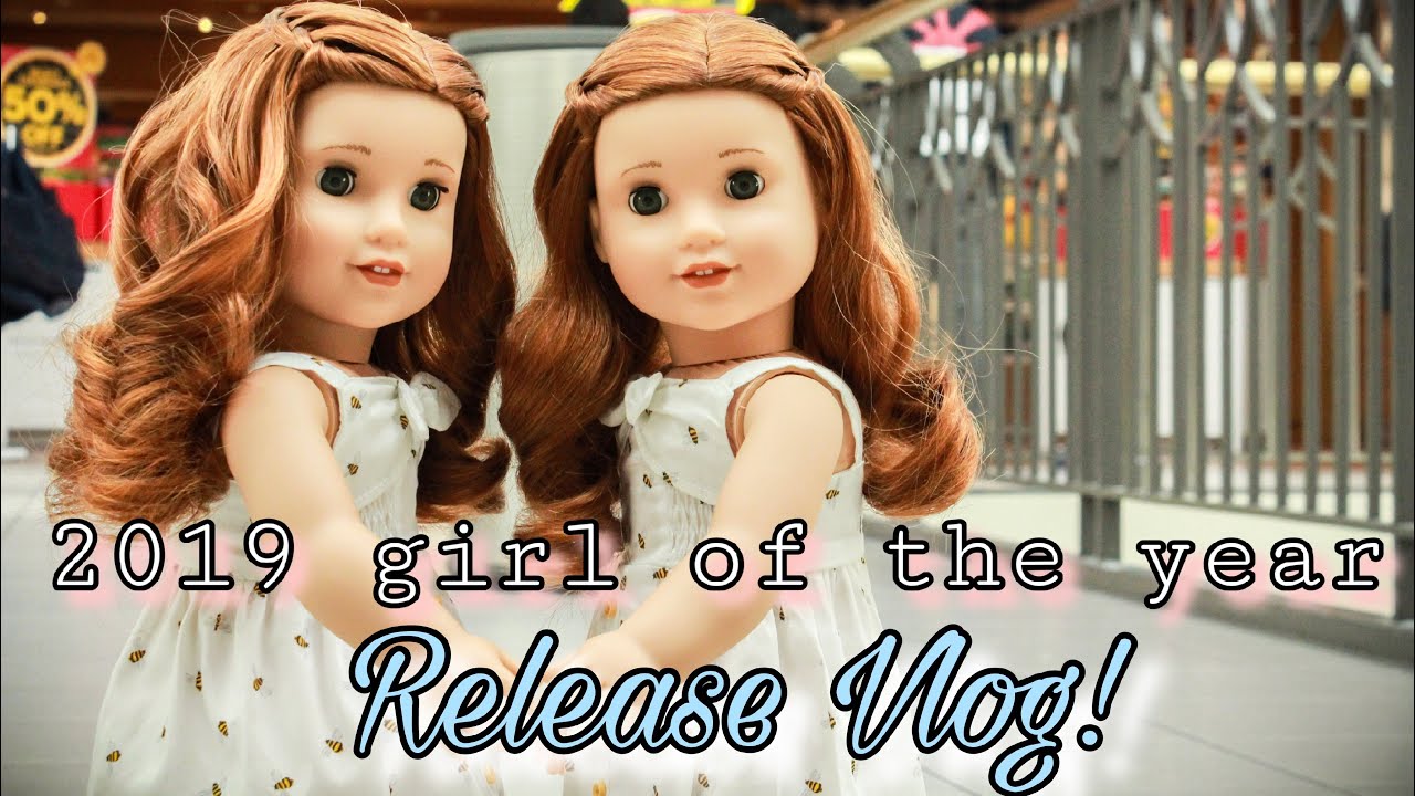 American girl 2019 Girl of the year release vlog + Opening Blaire doll