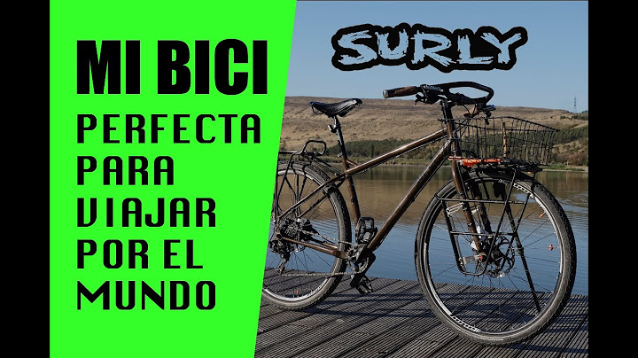 ✅MI BICICLETA DE CICLOTURISMO / MY TOURING BIKE 🚲"SURLY OGRE" BIKE CHECK (english sub 🇬🇧)