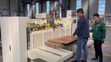 HRB Semi-automatic stitching box machine, box stitcher machine; servo motor stitcher carton box