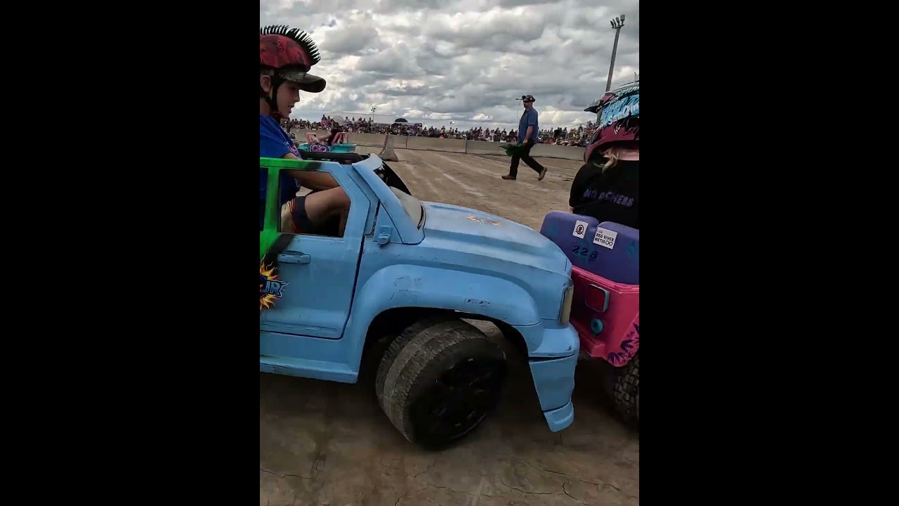 Powerwheels demolition derby