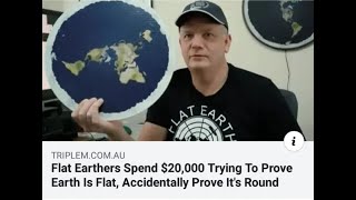 Flat Earther Accidentally Proves the Earth is Round