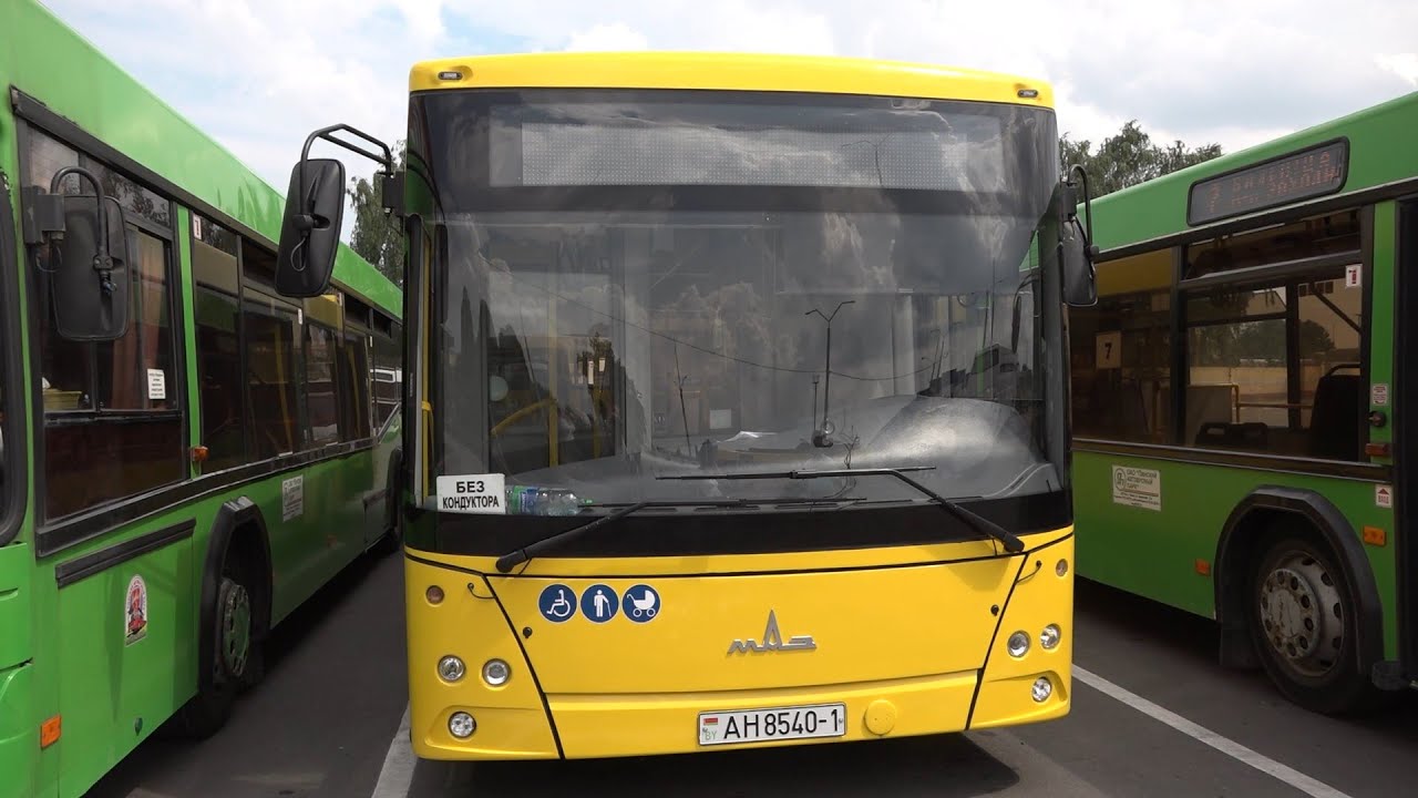 Пополнение в автопарке. На линию вышли два новых автобуса