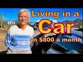 Living in a Car on $800 a Month - YouTube