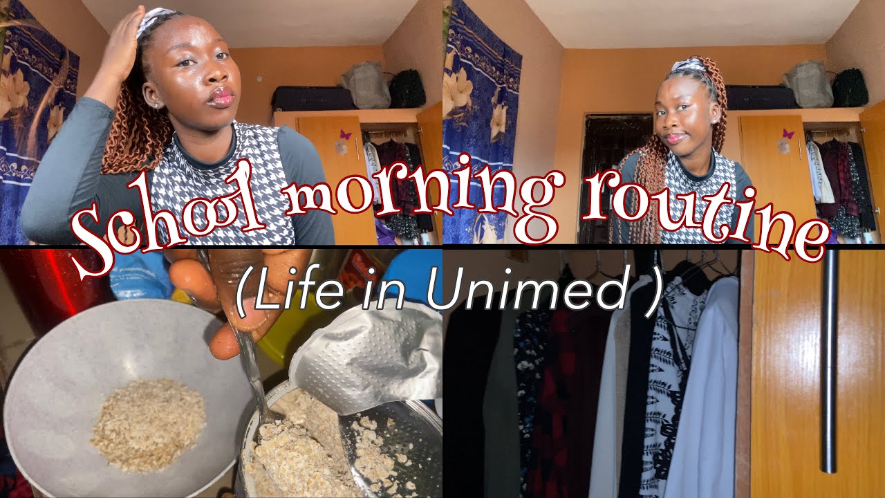 UNI DIARIES | realistic morning routine.#nigerianuniversity #medschoolvlogs