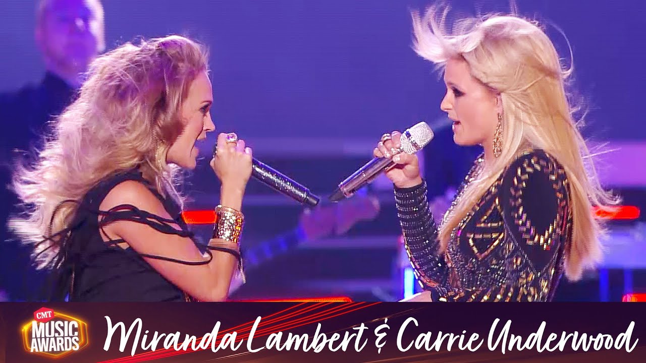 Remember When Carrie Underwood & Miranda Lambert Performed Somethin' Bad  At The CMT Music Awards? - Music Mayhem Magazine
