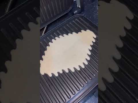 وافل بلجيكي بجهاز الصاج