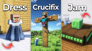⛏️ Minecraft :: 30+ Useful &amp; Amazing Build Hacks Compilation 😲💡 [마인크래프트 30가지 이상 유용한 건축 꿀팁 쇼츠 모음집]