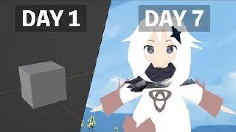 I Learnt Blender From SCRATCH In 7 Days!