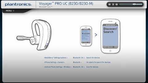 Plantronics Voyager PRO UC with Lync Interactive Setup Guide (iPad sample video)