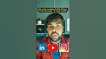 Create Professional Profile Pictures With AI In 1 Minute 😊#youtubeshorts #shorts #Ai #tech #linkedin