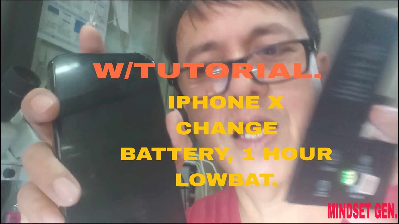 Lowbat IPHONE X CHANGE BATTERY 1 HOUR LOWBAT. - YouTube