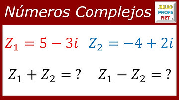 Suma y resta de números complejos #julioprofe
